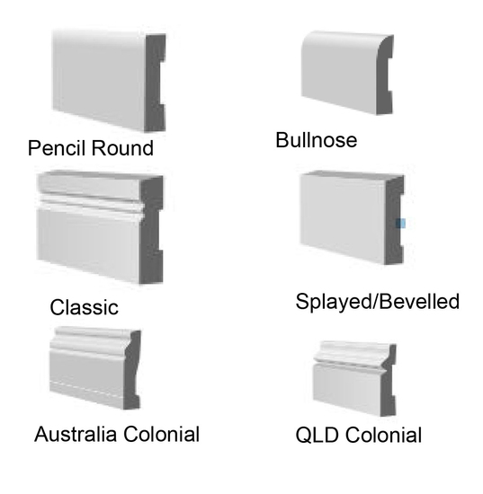 Architraves 42x12 Skirting Boards 68x12