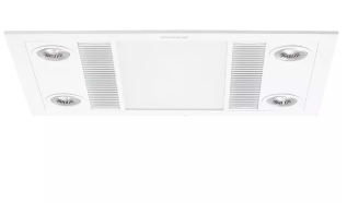 Linear 3-In-1 Bathroom Heater With Led Light