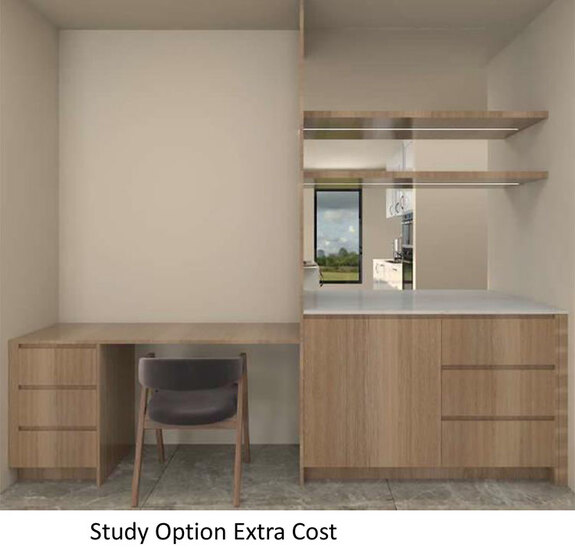 Study Option Extra Cost TV Unit